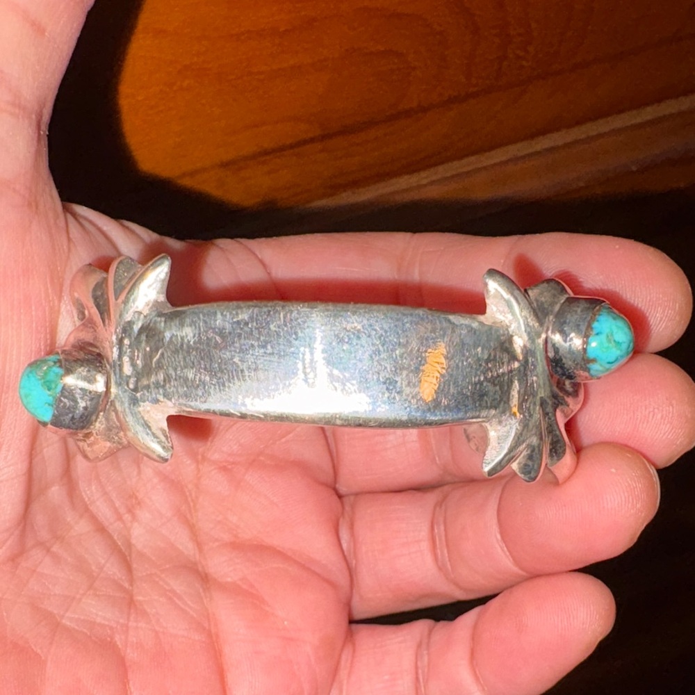 Navajo Turquoise and Sterling Women's Bracelet